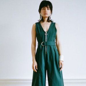 Wray Freeman Jumpsuit Forrest Green